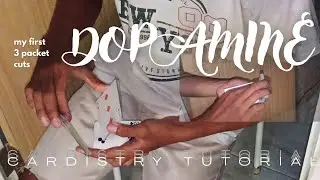 My first 3 packet cuts CARDISTRY MOVE