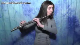 How to Play Flute Major Lazer Lean On  Cover Melody School Learn Class Course Tutorial Sheet Music