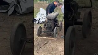 Rozruch starego silnika Andoria S320