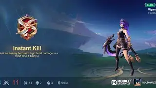 Season 39 Hanabi Massive Damage 20 | Mobile Legends Bang Bang
