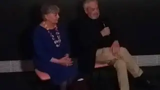 EZIO FRIGERIO Y FRANCA SQUARCIAPINO. (EN EL THYSSEN)