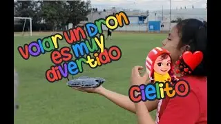 Divirtiéndonos como usar un DRON 