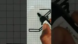 How to draw a 3D book drawing ✍️ simple 3D drawing ✏️#youtube #shortsfeed #3dillusion #drawing