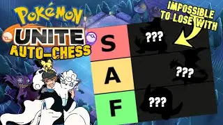 TIME FOR THIS GAMES TIER LIST!! | Pokemon Unite TFT Auto-Chess Tier List