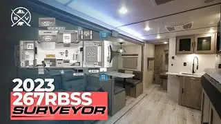 Tour the 2023 Surveyor 267RBSS Travel Trailer by Forest River