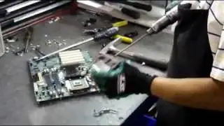 E-waste recycling:  Giving new life to an old PC