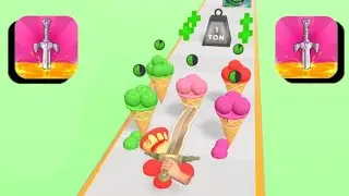 Sword Melter 🗡️ - All Levels Gameplay (iOS & Android) Part 24
