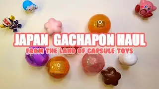 ASMR Japan Travel Gachapon Haul 🎧✨ Capsule Toy Unboxing