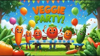 Veggie Party | Kids Song | Tiny Tunes TV | Nursery Rhymes for Toddlers