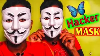 Hacker Mask Unboxing And Review 👹🤪 | Mask | Prank Toys Mask 😉😅 | Ravi Suri Tech