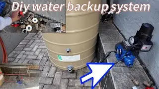 ПРОСТАЯ система резервного водоснабжения, водный кризис в Южной Африке #randburg #asmr #fyp #gauteng