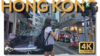 Victoria Peak to Central: Scenic Hike Down Old Peak Road | Hong Kong in 4K