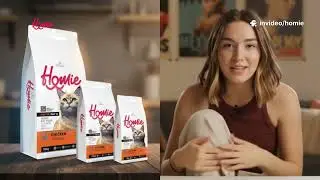 Homie Cat Food Best for Indoor and Stray Cats. Available in Pakistan