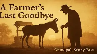 The Farmer and the Poor Donkey | Sad Moral Story in English | Grandpa's Story Box