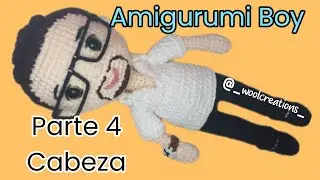 Amigurumi Boy paso a paso - Parte 4 - Cabeza
