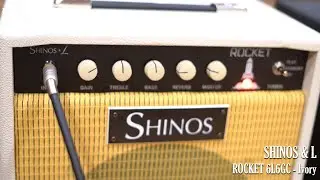 Blue Guitars - SHINOS & L / ROCKET 6L6GC - Ivory ...with stilblu Model-S Lava