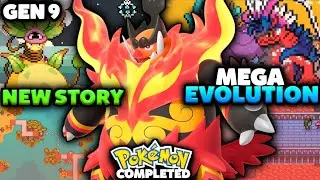 New Completed Pokemon GBA Rom Hack 2025 With Mega Evolutions, New Story, New Region, Gen 1-9 & More!