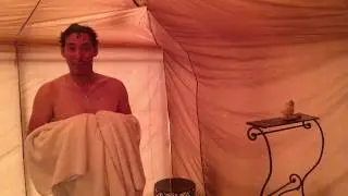 The shower - Erg Chigaga Luxury Desert Camp Morocco