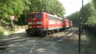 2 BR151 DB Schenker with empty ore train