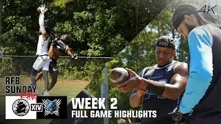 A Defensive Chess Match | Raiderz vs. The Pack | Flag Football | Week 2, RFB XIV