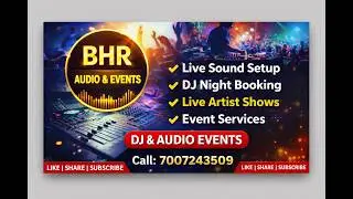 LIVE SINGING SHOW CO-OPERATED BY BHR AUDIO & EVENTS