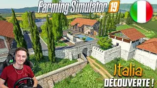 Je découvre la map ITALIA 🇮🇹 (La plus belle de FS19 )