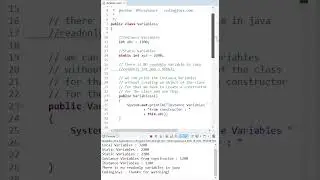 @ipgrayspace : CodingJoys - Java - Variables - Debug Mode