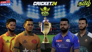 RVPL Season 2 Tamil | IC vs RT & COO vs MI | Intense Cricket 24 Tournament Battles! 🏏🔥 #cricket26