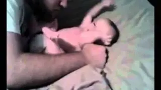 Daddy's Beard Tickles!