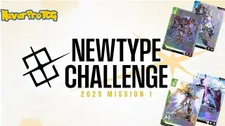 Gundam Card Game Newtype Challenge Round 1 GB Zeon Rush vs GW Wing Zero