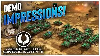 Ashes of The Singularity II - First Impressions!