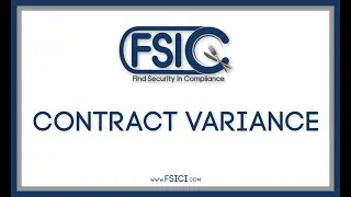 Contract Variance   |  www.FSICI.com