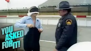 Blindfolded Driver Goes 100 MPH | You Asked For It