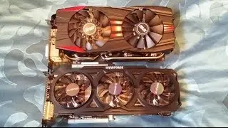 R9 280x Showdown Asus Directcu2 R9 280x vs Gigabyte Windforce R9 280x