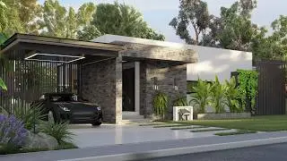 3 bedroom/small house/10.90mx11.75m/model0271