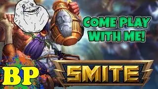 SMITE | COME PLAY WITH ME! | Bacchus Arena Gameplay