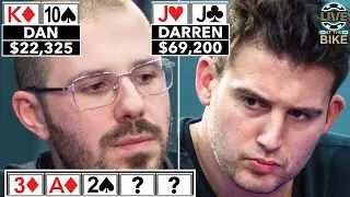 WOW WHAT A CALL!!! Darren Elias vs Dan Smith &spades; Live at the Bike!