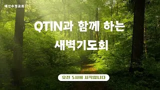 2026, 1.13(화) 큐티인 새벽예배실황(베드로전서강해)  실시간  오전 5시  예산수정교회
