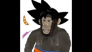 I fought a monkey in DBFZ