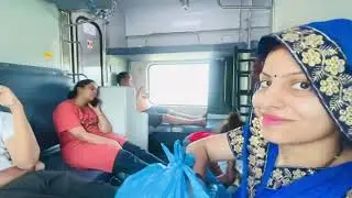 Mumbai to vanarasi family vlog +Domino’s in train 🚂