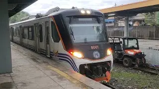 PNR INKA DMU 8001 as IPC 500 leaving San Pablo Station (12/26/2024)