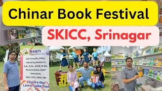 Chinar Book Festival, SKICC Srinagar ll Book Festival in Srinagar J&K #rakibzia #bookfair