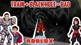CAN OUR TRAIN ESCAPE A BLACK HOLE?!