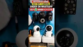 360 wifi camera indoor and outdoor clip27ad0 Creative Infotech ludhiana M 9988131370