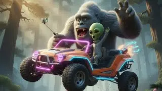 Yeti 🦍 meet alien JIR 👽🛸 #trending #anime #trendingshorts #funny #shorts #cartoon #youtubeshorts