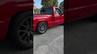 Silverado 4l80e swap complete let&rsquo;s tip with them Posi&rsquo;s !! #silverado #rcsb #4l80e #chevy