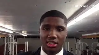 Carlton Bragg after Vasj win
