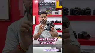 Sony A7 mark 3 best Professional Camera | Camara Shop Bihar Chakia #sonya7iii