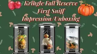  🦉🍂Kringle Fall Reserve Unboxing/First Sniff Impressions 🍄🪾