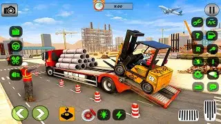 forklift construction simulator Mcl Android gameplay in Hindi gameplay #games#jcbvideo #jcbgame #1m